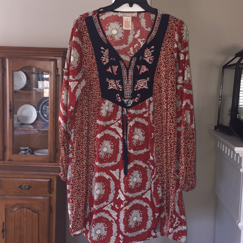 Flying Tomato Embroidered Dress/Tunic